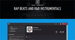 Desktop Screenshot of bogobeats.com