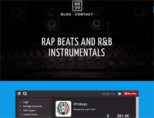 Tablet Screenshot of bogobeats.com